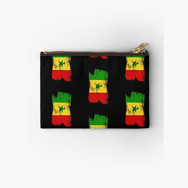 Item preview, Senegal Flag Distressed Paint Brush Stroke Senegalese Pride designed and sold by Danny-Arts1.