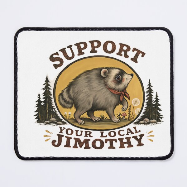 Item preview, Support Your Local Jimothy designed and sold by Studio Goose .