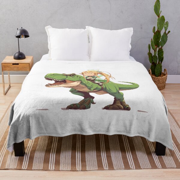 Item preview, Leafa Sword Art Online Green Dinosaur Fantasy Adventure designed and sold by Dashsopaner.