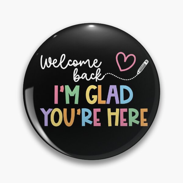 Item preview, Teacher Welcome Back I'm Glad You're Here Colorful designed and sold by DamianRoy88.