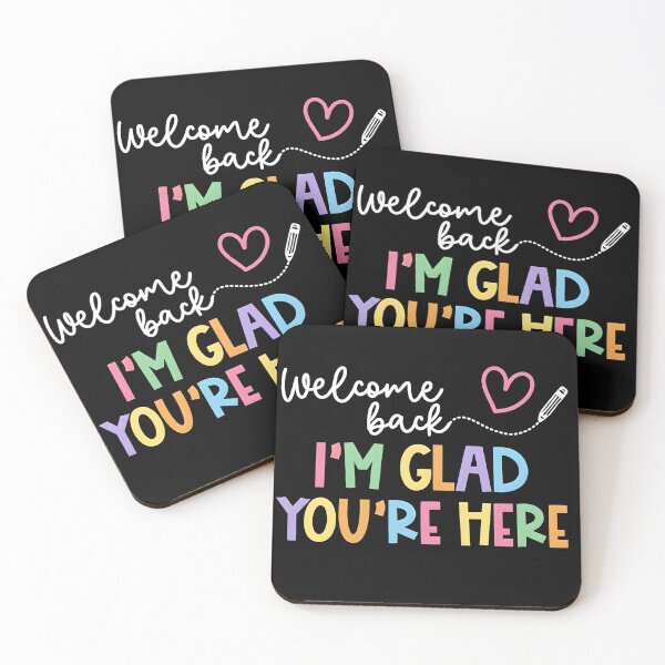 Item preview, Teacher Welcome Back I'm Glad You're Here Colorful designed and sold by DamianRoy88.