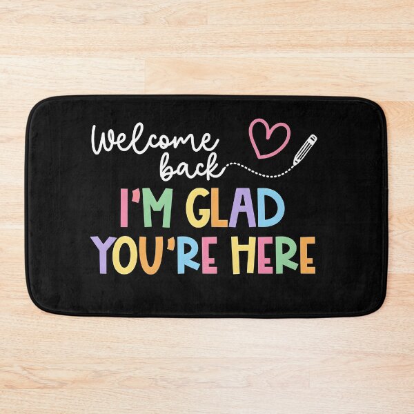 Item preview, Teacher Welcome Back I'm Glad You're Here Colorful designed and sold by DamianRoy88.