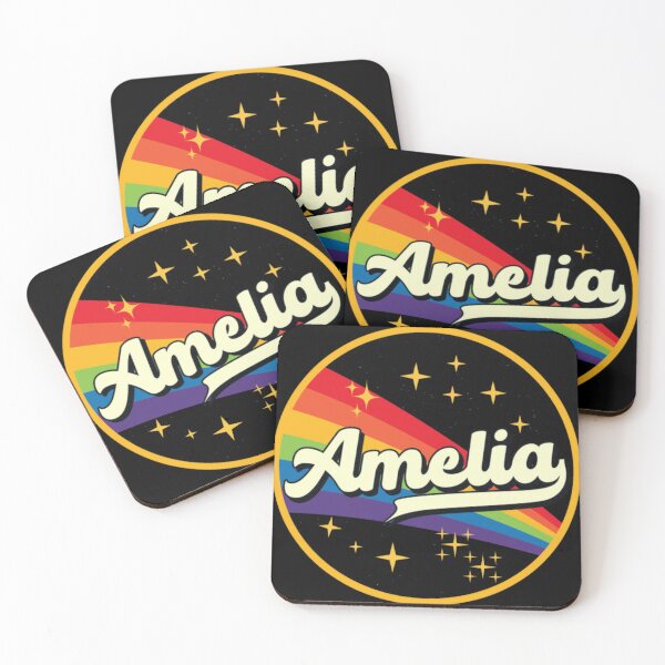 Item preview, Amelia Rainbow In Space Vintage Style designed and sold by Tritonia-1989.