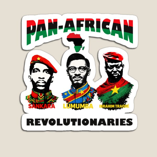 Item preview, vintage pan-african revolutionaries – thomas sankara, ibrahim traoré, patrice lumumba designed and sold by guieth.