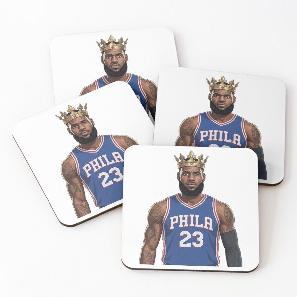 Item preview, LeBron #23 Basketball Philadelphia designed and sold by littlemiscat.