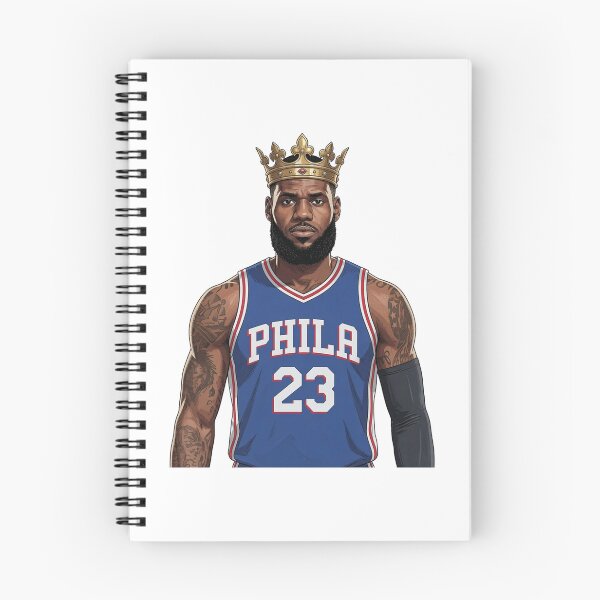 Item preview, LeBron #23 Basketball Philadelphia designed and sold by littlemiscat.