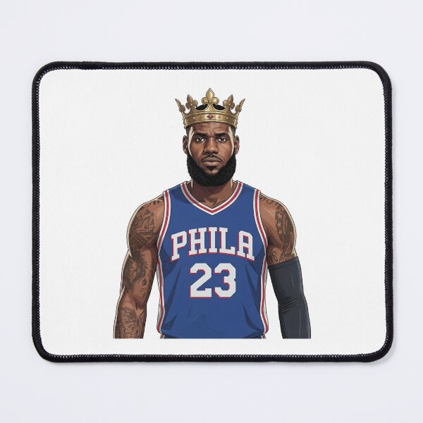 Item preview, LeBron #23 Basketball Philadelphia designed and sold by littlemiscat.