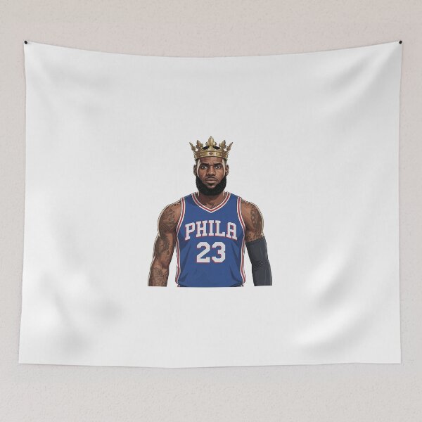 Item preview, LeBron #23 Basketball Philadelphia designed and sold by littlemiscat.