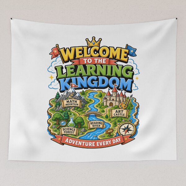 Item preview, Back to School: Welcome to the Learning Kingdom designed and sold by Fenay Designs.