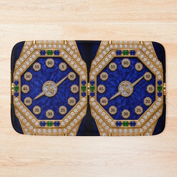 Item preview, Geometric Sapphire, Emerald and Diamond Gold Luxury Watch designed and sold by Trans4med.