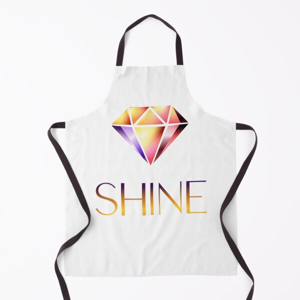 Item preview, SHINE Diamond Gradient Logo | Luxury Gem Motivational designed and sold by Innersoul studio.