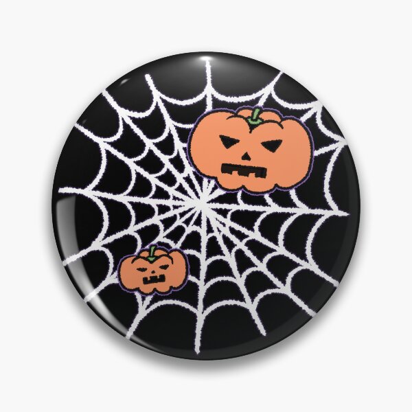 Item preview, Hand Drawn Halloween Pumpkin Spider Web designed and sold by ubborn.