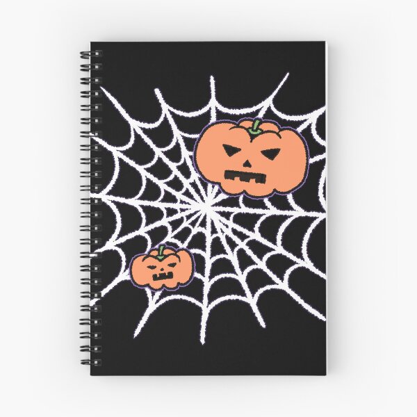 Item preview, Hand Drawn Halloween Pumpkin Spider Web designed and sold by ubborn.