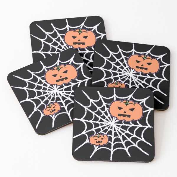 Item preview, Hand Drawn Halloween Pumpkin Spider Web designed and sold by ubborn.