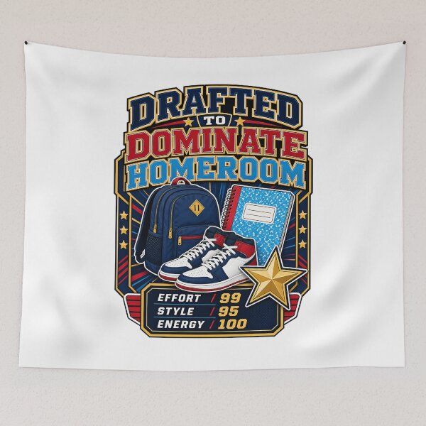 Item preview, Back to School: Drafted to Dominate Homeroom designed and sold by Fenay Designs.