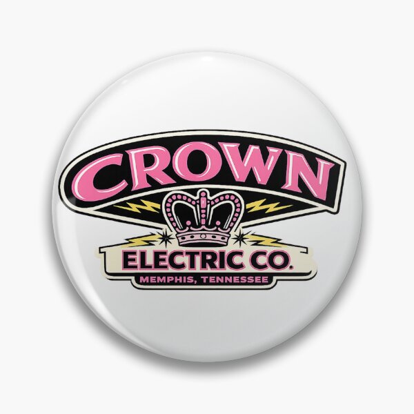 Artikelvorschau, Crown Electric Memphis Tennessee Elvis entworfen und verkauft von LockedUp.
