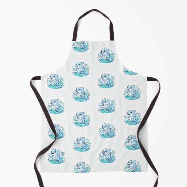 Item preview, Cute Kawaii Dolphin Sticker | Adorable Baby Dolphin Ocean Animal | Pastel Marine Life Gift designed and sold by KalaPXL.