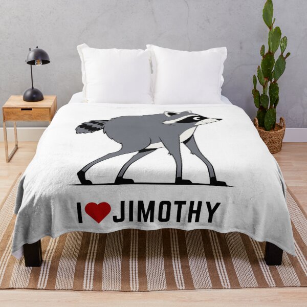 Item preview, I Love Jimothy Cute Trendy Racoon designed and sold by first-shirt ⭐ ⭐ ⭐ ⭐ ⭐.