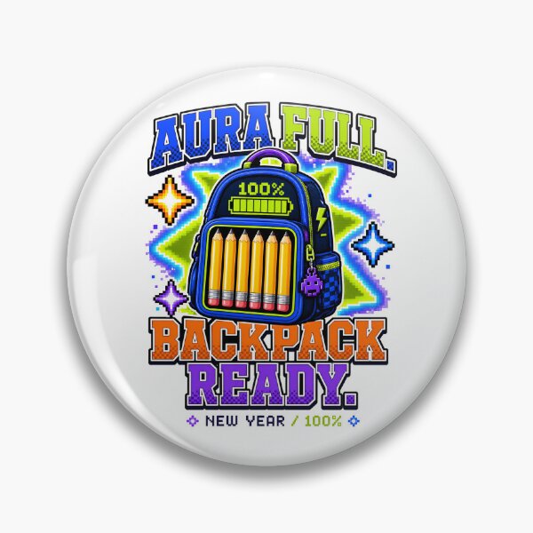 Item preview, Back to School: Aura Full, Backpack Ready designed and sold by Fenay Designs.