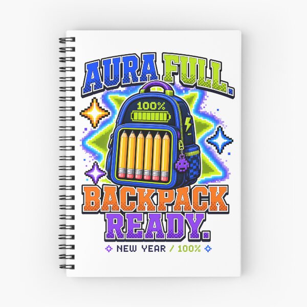 Item preview, Back to School: Aura Full, Backpack Ready designed and sold by Fenay Designs.
