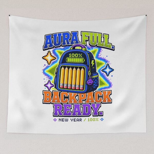 Item preview, Back to School: Aura Full, Backpack Ready designed and sold by Fenay Designs.