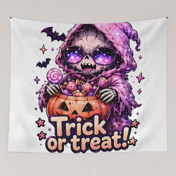 Item preview, Trick or Treat Grim Reaper designed and sold by DonaldWaltersxx.