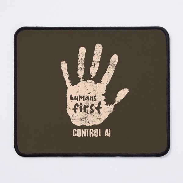 Item preview, STOP AI - Humans First designed and sold by Frank J. Art.