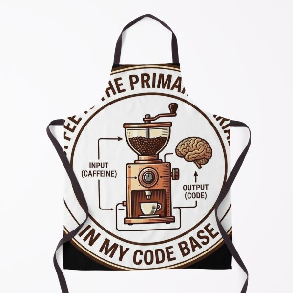 Artikelvorschau, Kaffee ist die primäre Variable in meiner Codebasis – Entwicklerhumor entworfen und verkauft von OwlStudioshop.