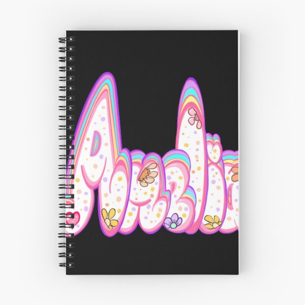 Item preview, Amelia Name In Kawaii Pastel Floral Bubble Text An designed and sold by Reljadesign.