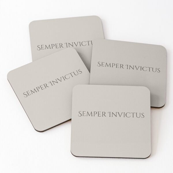 Item preview, Semper Invictus | Forever Unconquered | Stoic Latin Quote | Inner Strength designed and sold by semenol.