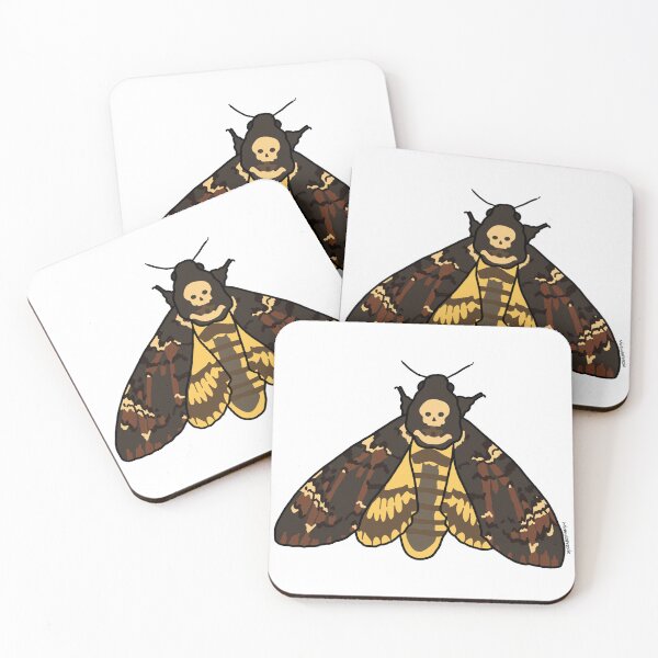 Item preview, Death's Head Hawk Moth (Acherontia atropos) designed and sold by MirandaFreezie.
