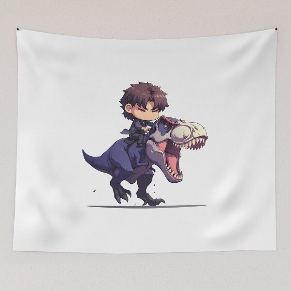 Item preview, Kirei Kotomine Fate Stay Night Chibi Dinosaur Mystery designed and sold by Dashsopaner.