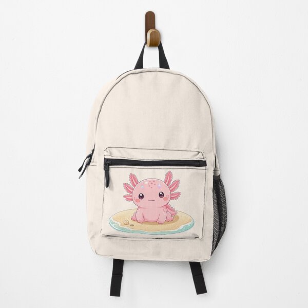 Item preview, Cute Pink Axolotl on the Beach designed and sold by SweetLilith.
