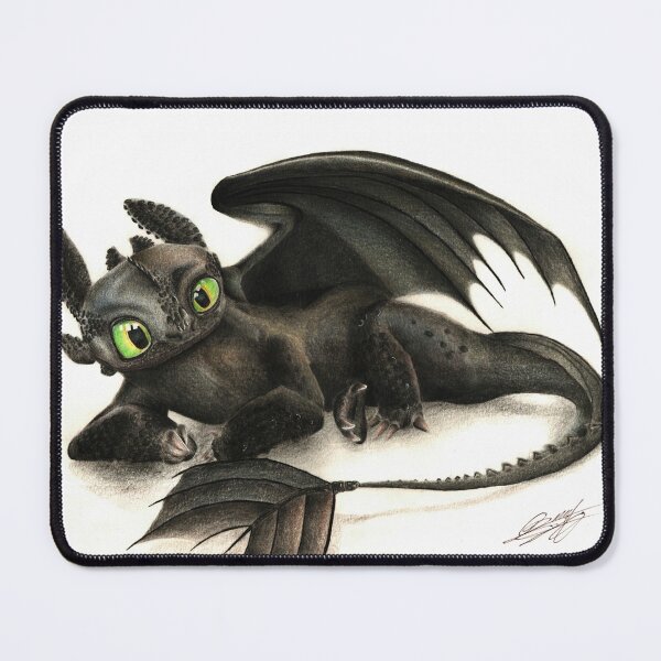 Item preview, Black Shadow Dragon Pencil Drawing designed and sold by CuervoRonronero.
