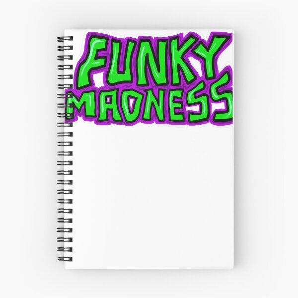 Item preview, Funky Madness Retro 90s Graffiti Typography designed and sold by tdwngplum.