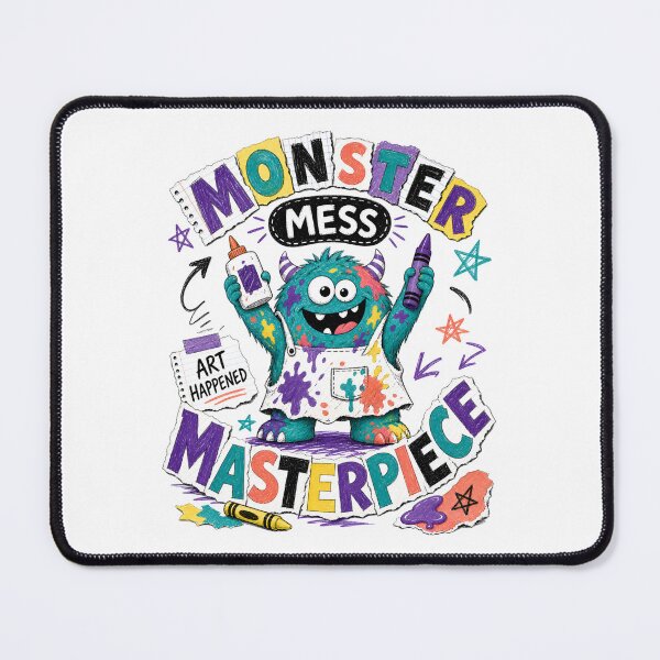 Item preview, Back to School: Monster Mess Masterpiece designed and sold by Fenay Designs.