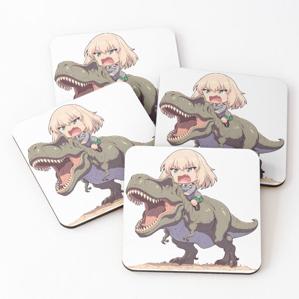 Item preview, Katyusha Girls und Panzer Chibi Dinosaur Commander Adventure designed and sold by Dashsopaner.