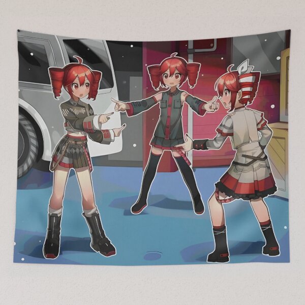 Item preview, Kasane teto designed and sold by RadiantGraphics.