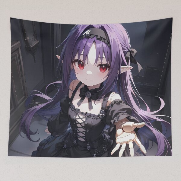 Item preview, Yuuki Sword Art Online Gothic Moonlight Greeting designed and sold by BrianRayan.