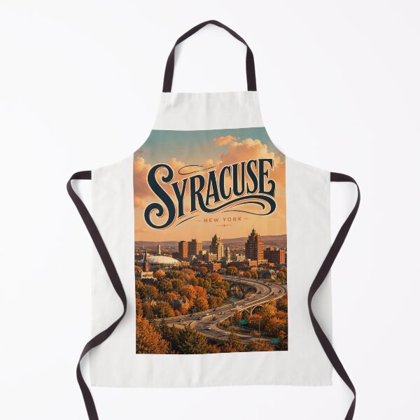 Item preview, Syracuse New York Skyline with Interstate 81 and Downtown Onondaga County designed and sold by Places On Earth.