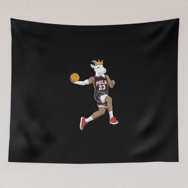 Item preview, LeBron James "GOAT" Philadelphia Crown designed and sold by littlemiscat.