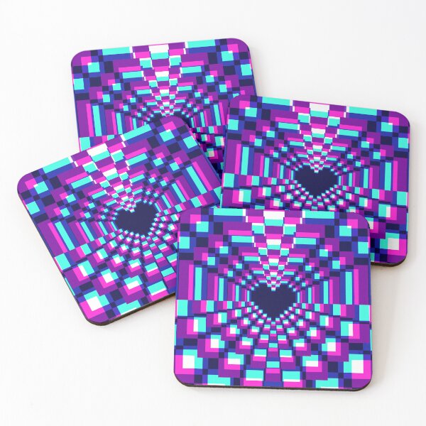 Item preview, Copy of Dark Pixel Heart Kaleidoscope - Mystic 2 designed and sold by animinimal.