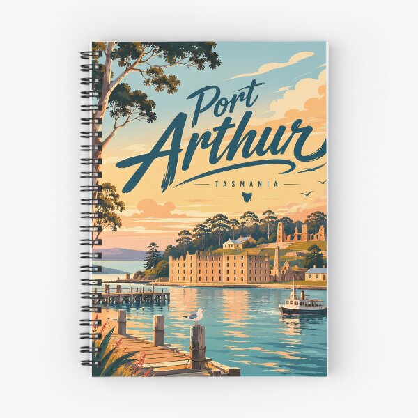 Item preview, Port Arthur Tasmania Waterfront with Historic Penal Settlement designed and sold by Places On Earth.