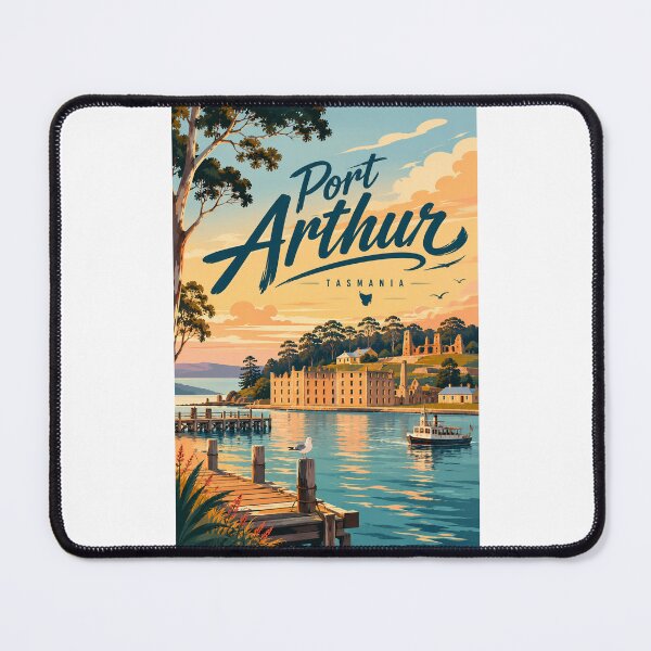 Item preview, Port Arthur Tasmania Waterfront with Historic Penal Settlement designed and sold by Places On Earth.