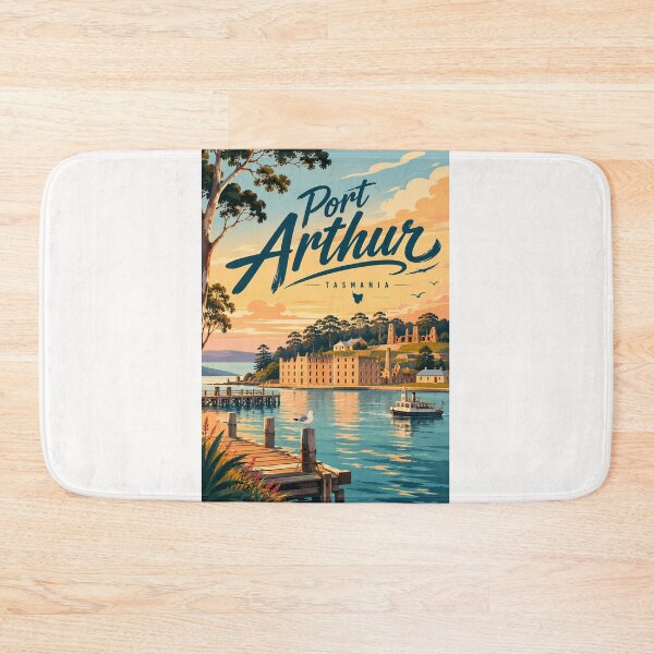 Item preview, Port Arthur Tasmania Waterfront with Historic Penal Settlement designed and sold by Places On Earth.