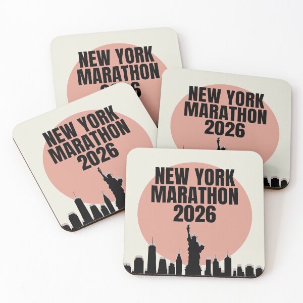 Item preview, Modern New York 26.2 Running Design | Minimal Skyline | Marathon Inspired designed and sold by HAPPICHEST.