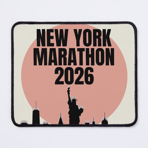 Item preview, Modern New York 26.2 Running Design | Minimal Skyline | Marathon Inspired designed and sold by HAPPICHEST.