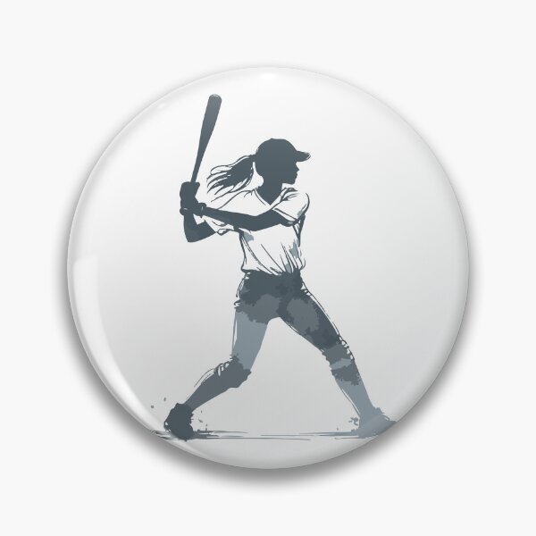 Item preview, Girls Travel Softball Batter Home Run designed and sold by pixiedustpaint.