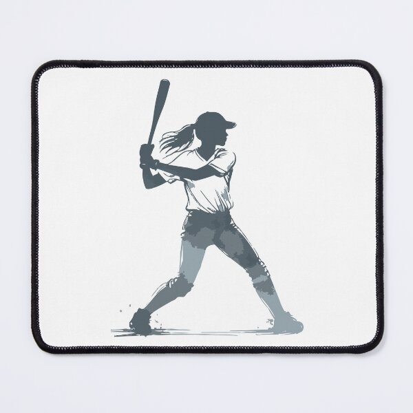 Item preview, Girls Travel Softball Batter Home Run designed and sold by pixiedustpaint.