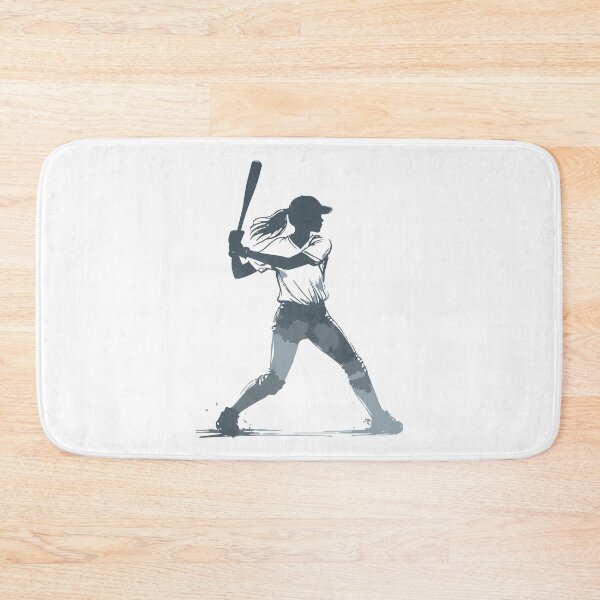 Item preview, Girls Travel Softball Batter Home Run designed and sold by pixiedustpaint.